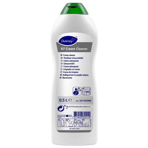 Diversey R7 Creme-Reiniger, Scheuermilch, 500 ml Flasche