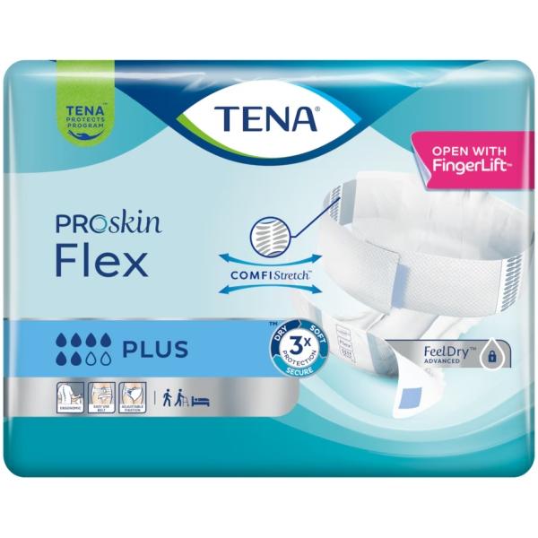 TENA ProSkin Flex Plus Gr. M Inkontinenzhosen mit Hüftgürtel 1 Beutel = 30 Stück