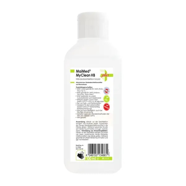 MaiMed MyClean HB Händedesinfektion gebrauchsfertige Lösung 100 ml Flasche
