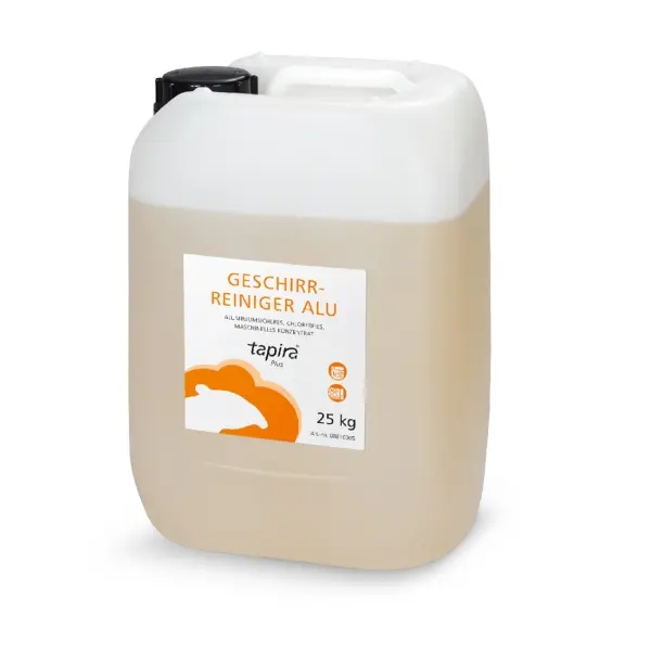 tapira Plus Geschirrreiniger ALU aluminiumsicheres, chlorfreies Konzentrat 25 kg Kanister