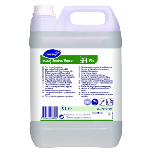 TASKI Jontec Tensol F3c Bodenreinigungs- und Pflegeprodukt 5 l Kanister