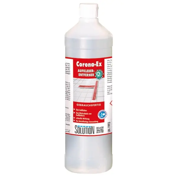 SOLUTION Corona-Ex Aufkleberentferner 1 l Flasche