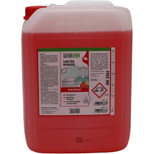 SOLUTION GreeN Sanitärreiniger Konzentrat 10 l Kanister