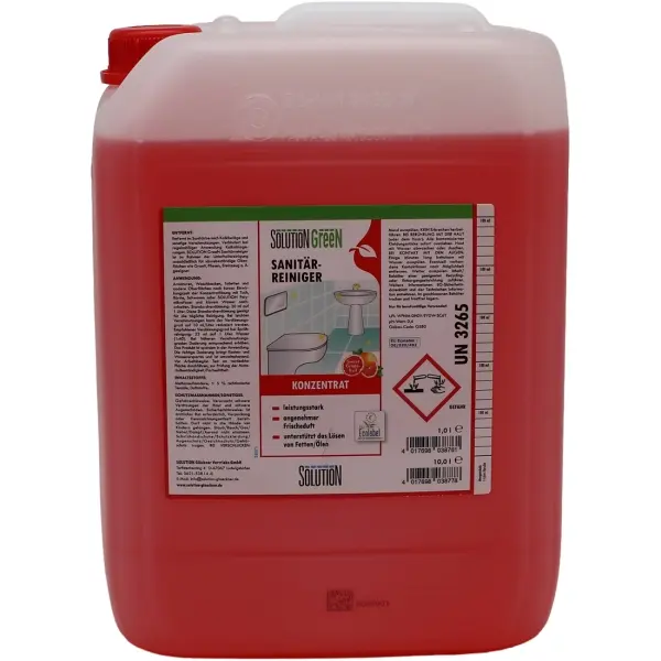 SOLUTION GreeN Sanitärreiniger Konzentrat 10 l Kanister
