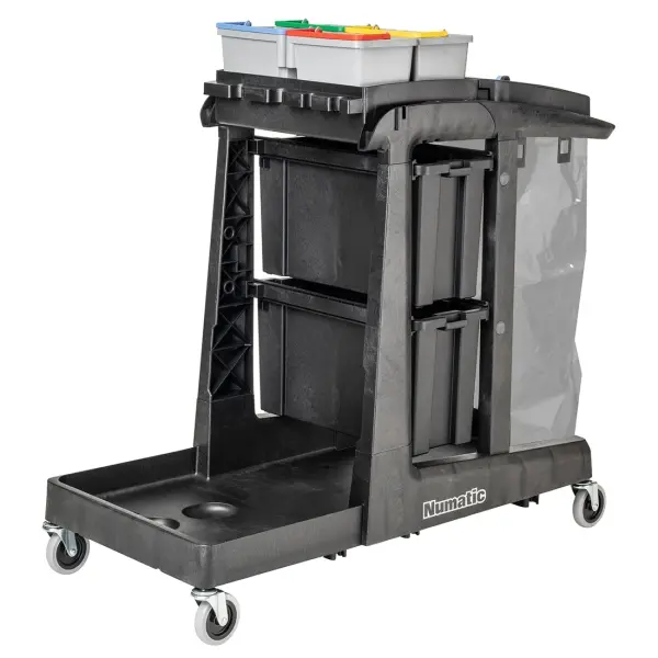 NUMATIC Reinigungswagen EcoMatic EM5 Transportwagen zur Oberflächenreingung 