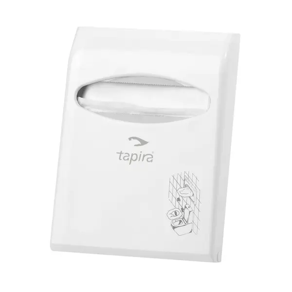 tapira Toilettensitzauflagenspender abschließbar Kunststoff weiß