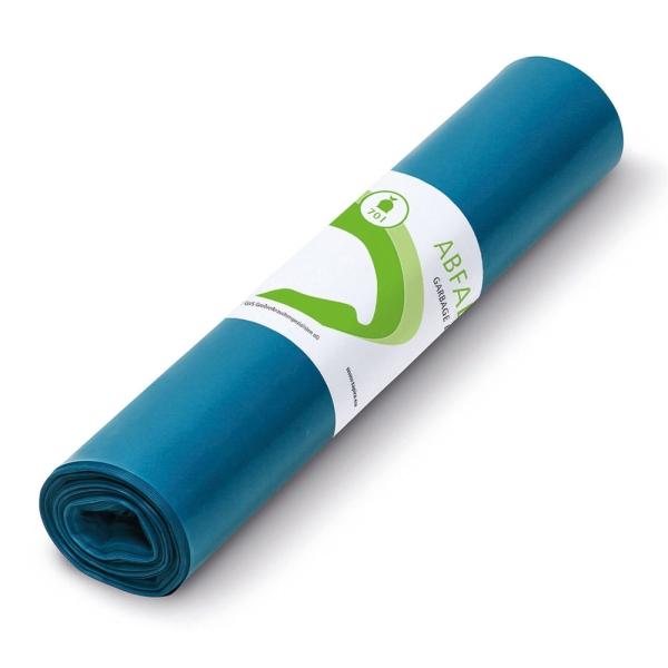 Bild 0 tapira Abfallsack PUR 70 l, 29 my, blau
