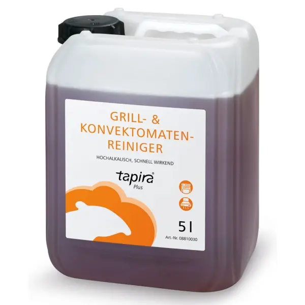tapira Plus Grill- u. Konvektomatenreiniger hochalkalisch, schnell wirkend 5 l Kanister