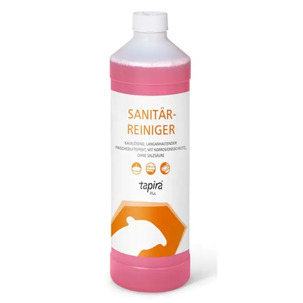 tapira Plus Sanitärreiniger kalklösend ohne Salzsäure 1 l Flasche