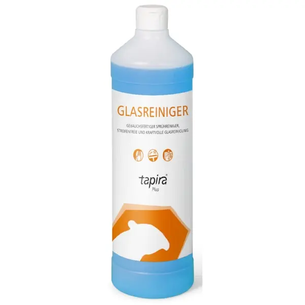 tapira Plus Glasreiniger gebrauchsfertiger Sprühreiniger 1 l Flasche