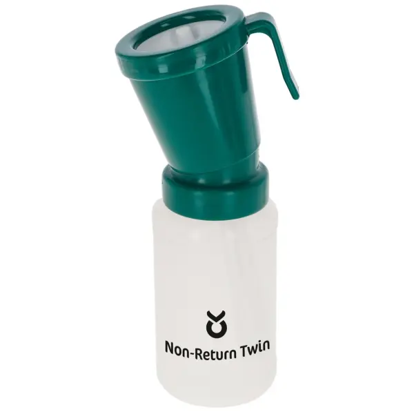 KERBL Dippbecher Non- Return Twin    300 ml für dickflüssige Dippmittel, mit Rücklaufschutz und Gürtelhaken 