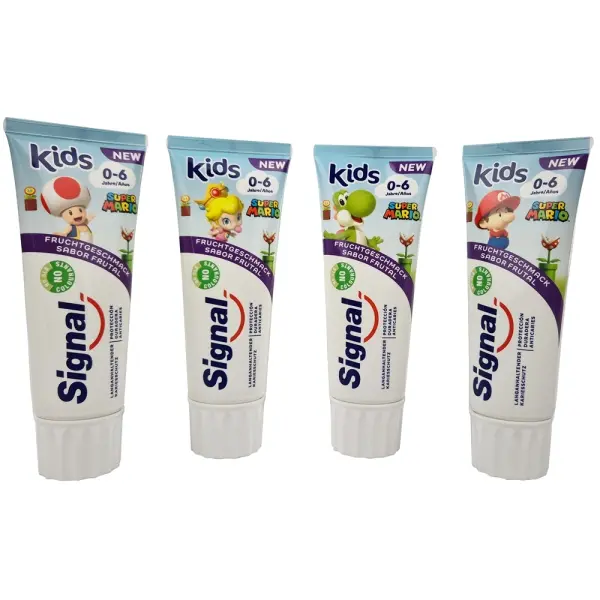 Signal Zahngel für Kinder 0-6 Jahre verschiedene Motive 75 ml Tube