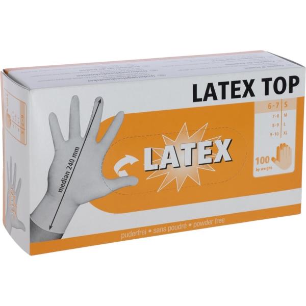 Bild 1 KERBL Einmalhandschuhe Latex Top ungepudert, unsteril