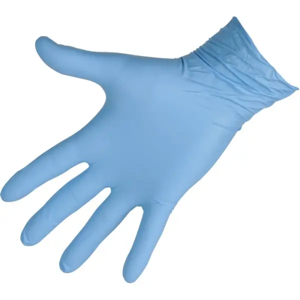 KERBL Nitrilhandschuhe Classic puderfrei unsteril 24 cm lang, blau, Gr. M 1 Box = 100 Stück