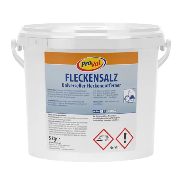 Eilfix ProVal Fleckensalz universeller Fleckenentferner 5 kg Eimer Eilfix ProVal Fleckensalz universeller Fleckenentferner 5 kg Eimer