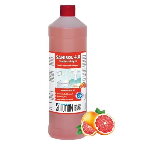 Bild 0 SOLUTION SANISOL 4.0 Sanitärreiniger. Sweet Grapefruit