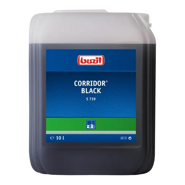 Buzil Corridor® Black S 739 schwarze Dispersion 10 l Kanister