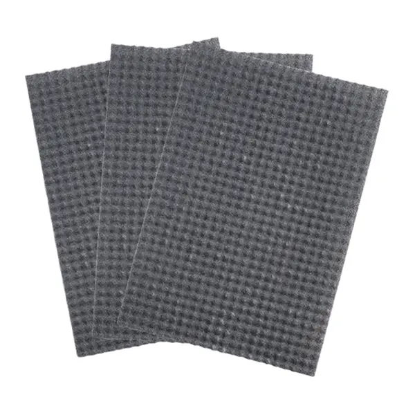 Jöst AbraflexNopp® Reinigungsvlies eckig 335 x 485 mm schwarz, stark abrasiv