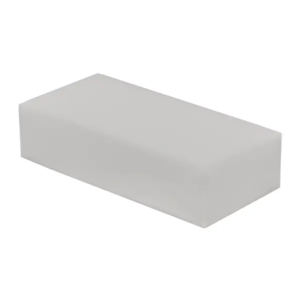 Jöst Melamin Schmutz-Weg Reinigungspad 125 x 60 x 30 mm, weiß 1 Pack = 10 Stück