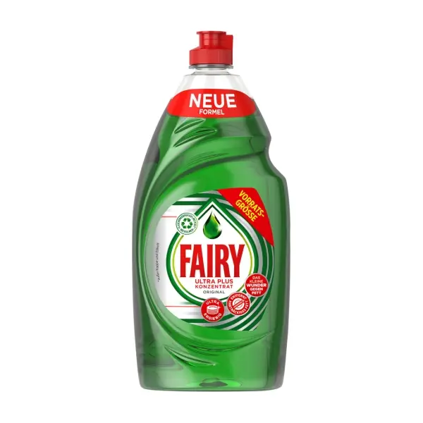 P&G Fairy Handspülmittel Original effektives Reinigungsmittel für das Geschirrspülen 900 ml Flasche