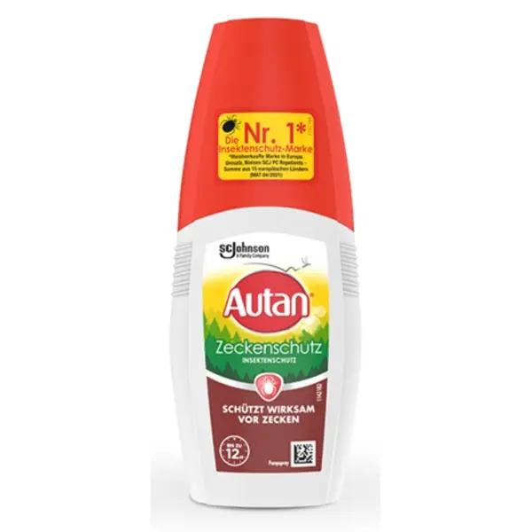 SC Johnson Autan® Zeckenschutz Schützt sofort gegen Zecken und Mücken 100 ml Pumpspray