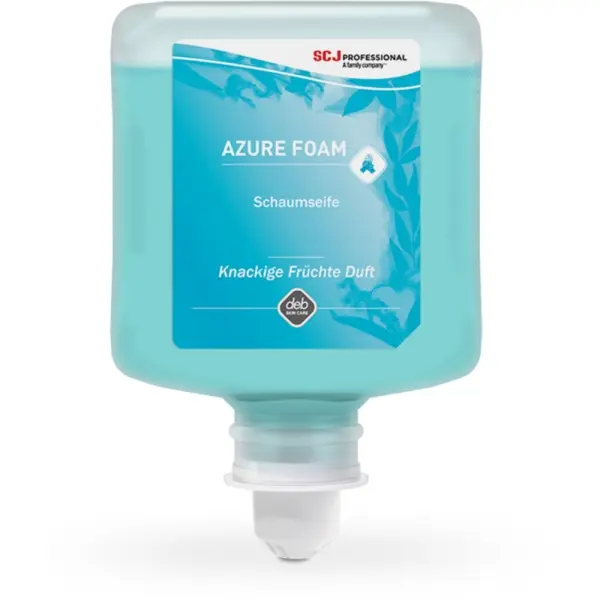 SC Johnson AZURE FOAM Schaumseife für die Hände mit dem chararakteristischen Duft 1 l Kartusche