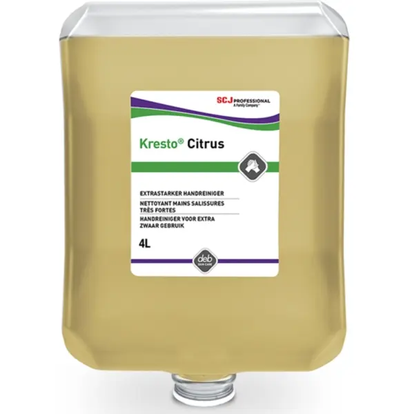 SC Johnson Kresto® Citrus Sehr starker Zitrus-Reiniger 4 l Kartusche