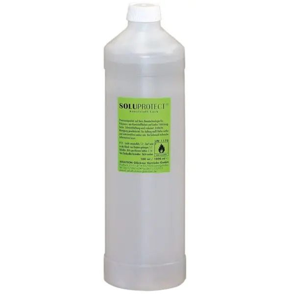 SOLUTION SoluProtect Lacke-Kunststoff Antihaftbeschichtung für Lacke und Kunststoffe 1 l Flasche