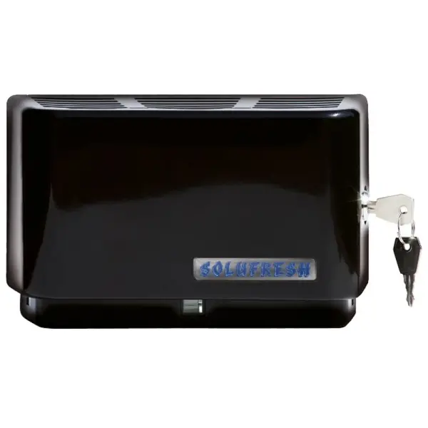 SOLUTION Verdunsterbox aus Kunststoff für SOLUFRESH und AERON Duftkonzentrate schwarz SOLUTION Verdunsterbox aus Kunststoff für SOLUFRESH und AERON Duftkonzentrate schwarz