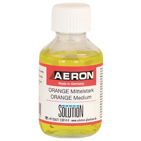 SOLUTION Aeron Duftkonzentrat Orange (mittelstark) inkl. Verdunstervlies 1 Pack = 4 Flaschen