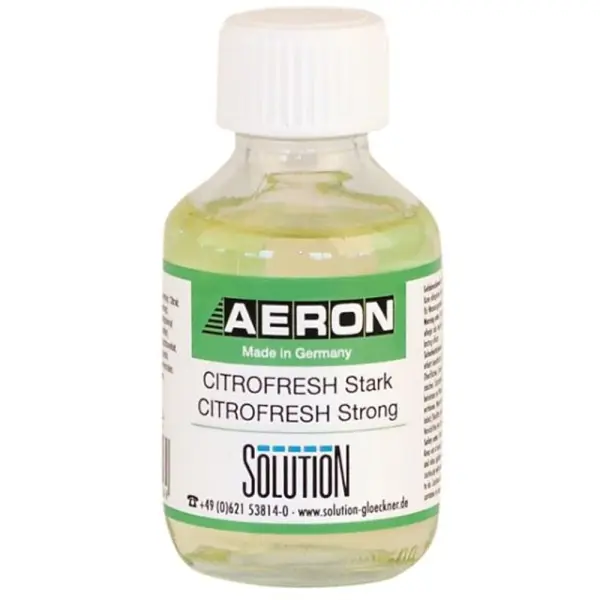 SOLUTION Aeron Duftkonzentrat Citrofresh (stark) inkl. Verdunstervlies 1 Pack = 4 Flaschen