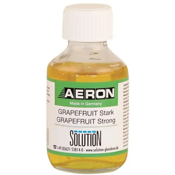 SOLUTION Aeron Duftkonzentrat Grapefruit (stark) inkl. Verdunstervlies 1 Pack = 4 Flaschen