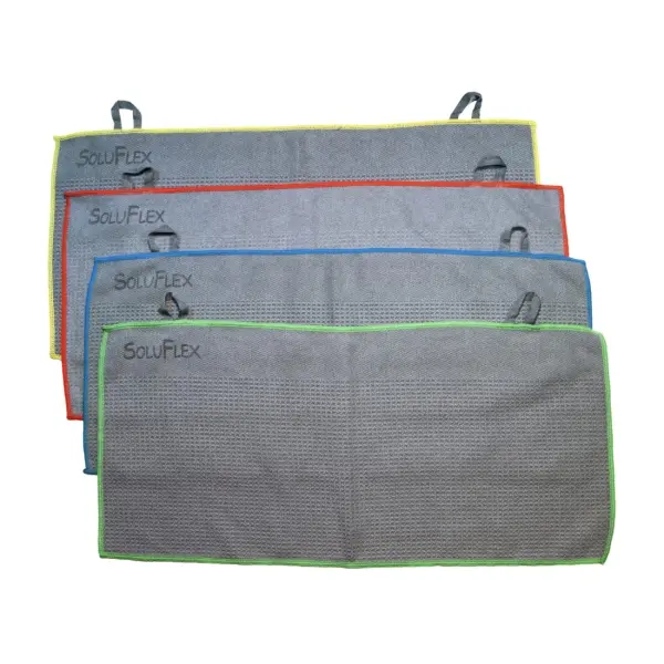 SOLUTION Schlaufen-Waffeltuch SOLUFLEX 4.0 für 50 cm Wischsystem  gelb