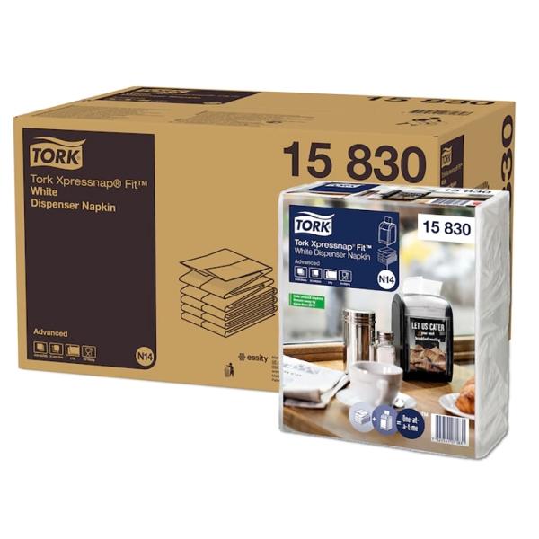 Tork Xpressnap Extra Soft Spenderservietten Weiß N Produktbild-Vorschau 3
