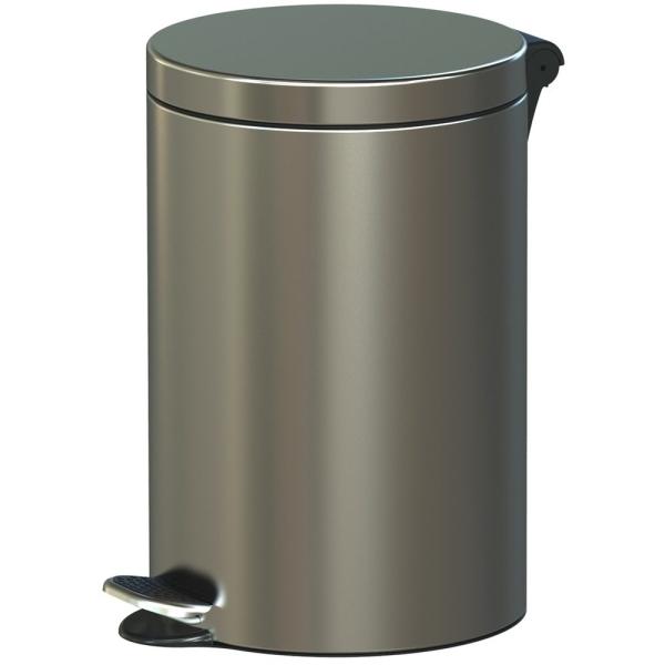 racon® X pedal 2.0 Abfalleimer Edelstahl. gebürstet. mit Innenbehälter aus Kunststoff 12 l