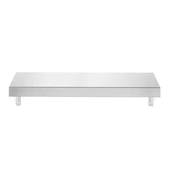 HENDI Hintere Arbeitsplatte für Grillsystem Green Fire Arbeitsplatte hinten 650 x 298 x 160 mm 