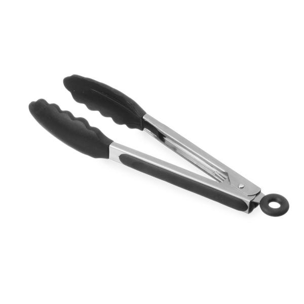 HENDI Servierzange Schwarz Länge 267 mm