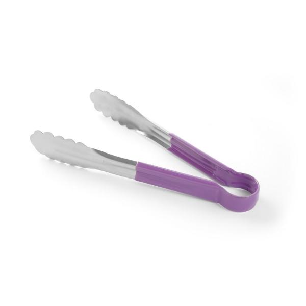 HENDI Servierzange HACCP 300 mm Violett Länge 300 mm