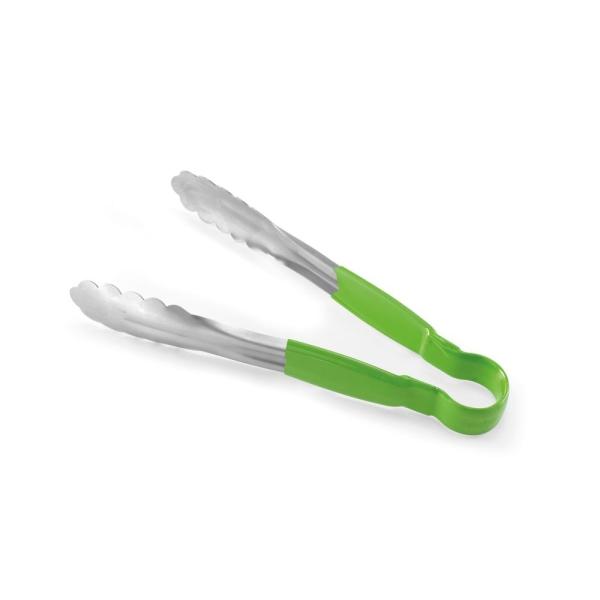 HENDI Servierzange HACCP 250 mm Grün Länge 250 mm