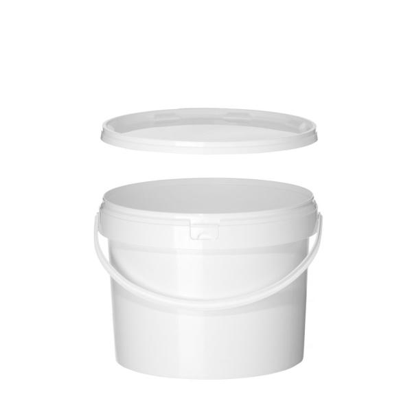 Bild 2 HENDI Eimer 11,5 l, Weiß Ø 300 x 230 mm