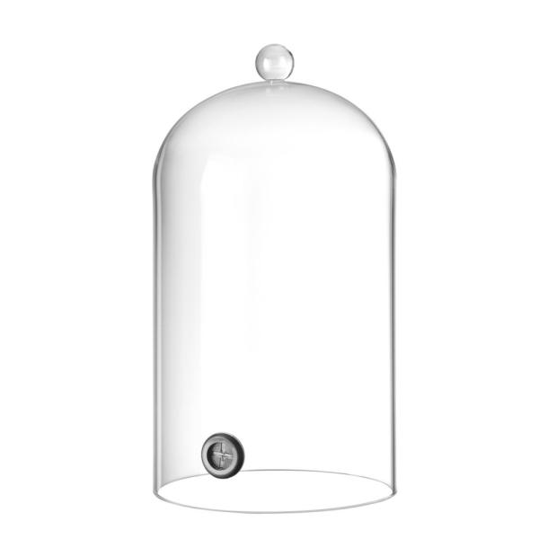 HENDI Glaskuppel mit Belüftung Cocktail-Glosche Ø 150 x 280 mm