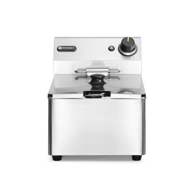 HENDI Fritteuse Kitchen Line - 6 l, Kitchen Line 6 l, 230V / 3300W 269 x 430 x 300 mm