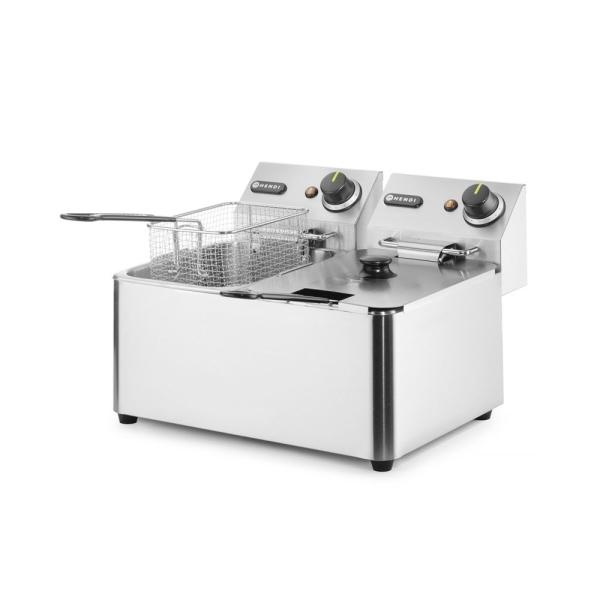 Bild 2 HENDI Friteuse Kitchen Line - 2 x 4 l, Kitchen Line 8 l, 230V / 6000W