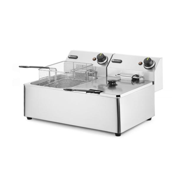 Bild 2 HENDI Friteuse Kitchen Line - 2 x 6 l, Kitchen Line 12 l, 230V / 6600W