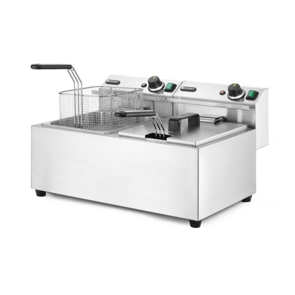 Bild 1 HENDI Profi Line Fritteuse 2 × 8 l Profi Line 16 l, 230V / 7000W