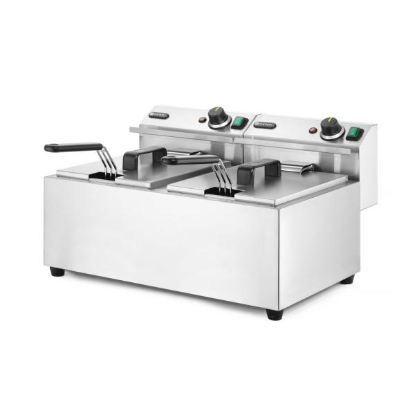 Bild 2 HENDI Profi Line Fritteuse 2 × 8 l Profi Line 16 l, 230V / 7000W