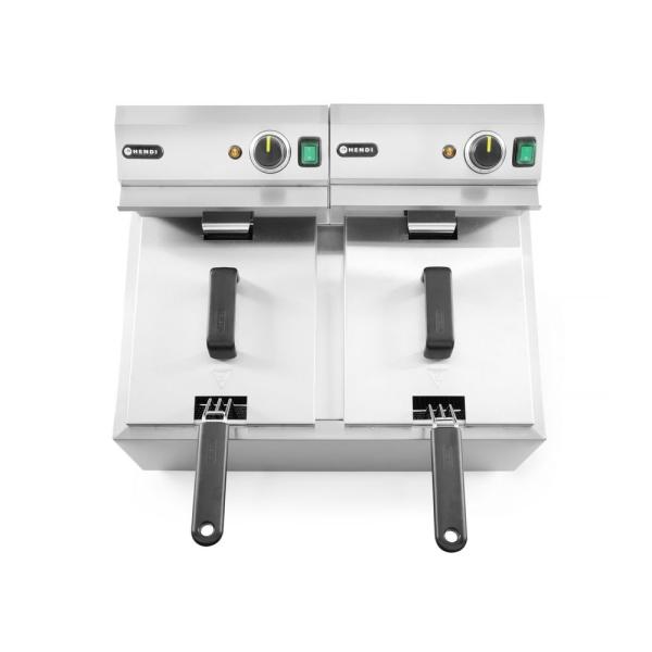 Bild 3 HENDI Profi Line Fritteuse 2 × 8 l Profi Line 16 l, 230V / 7000W