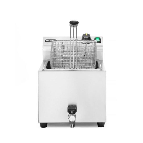 Bild 1 HENDI Fritteuse XL Profi Line mit Ablasshahn 10 Liter Profi Line 10 l,