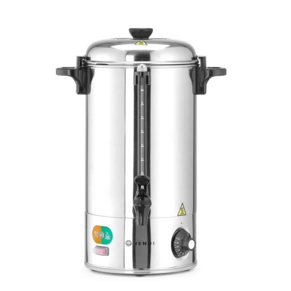 HENDI Heißgetränkespender 9 l, Silber 230V / 2200W 370 x 332 x 472mm