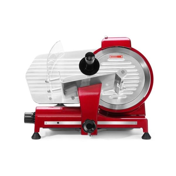 HENDI Aufschnittmaschine Profi Line 250 rote Sonderedition Profi Line 220-240V/320W, 514 x 484 x 373 mm